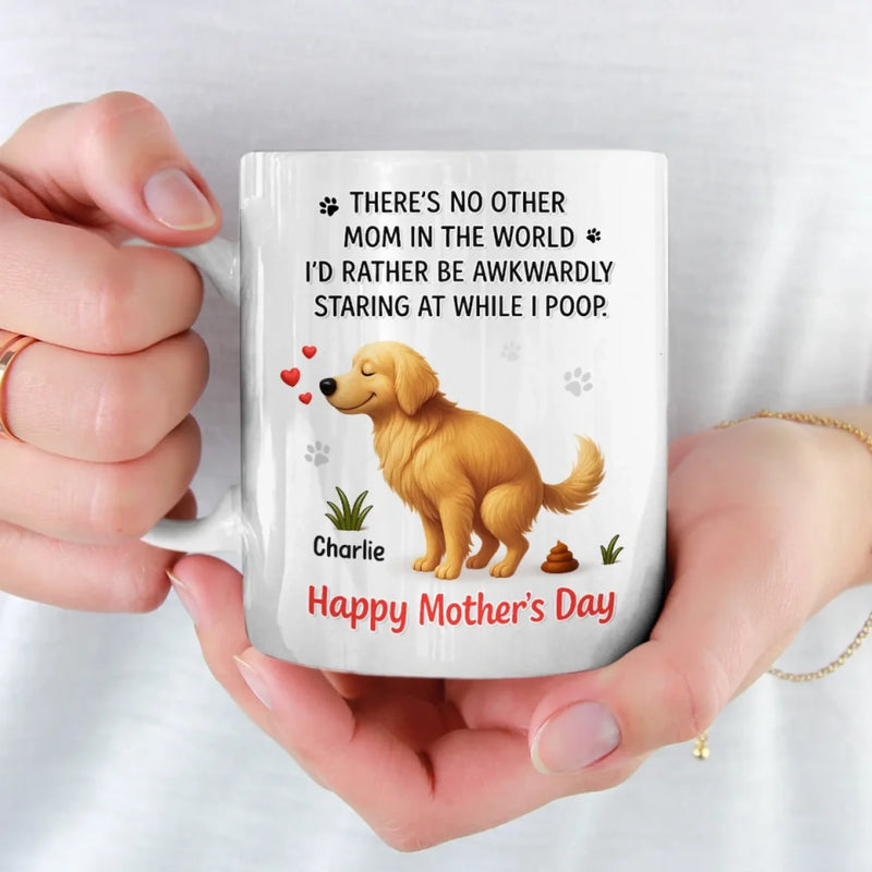 You're Not Just My Hooman, You're My Forever - Dog Personalized Custom Mug - Mother's Day, Gift For Pet Owners, Pet Lovers