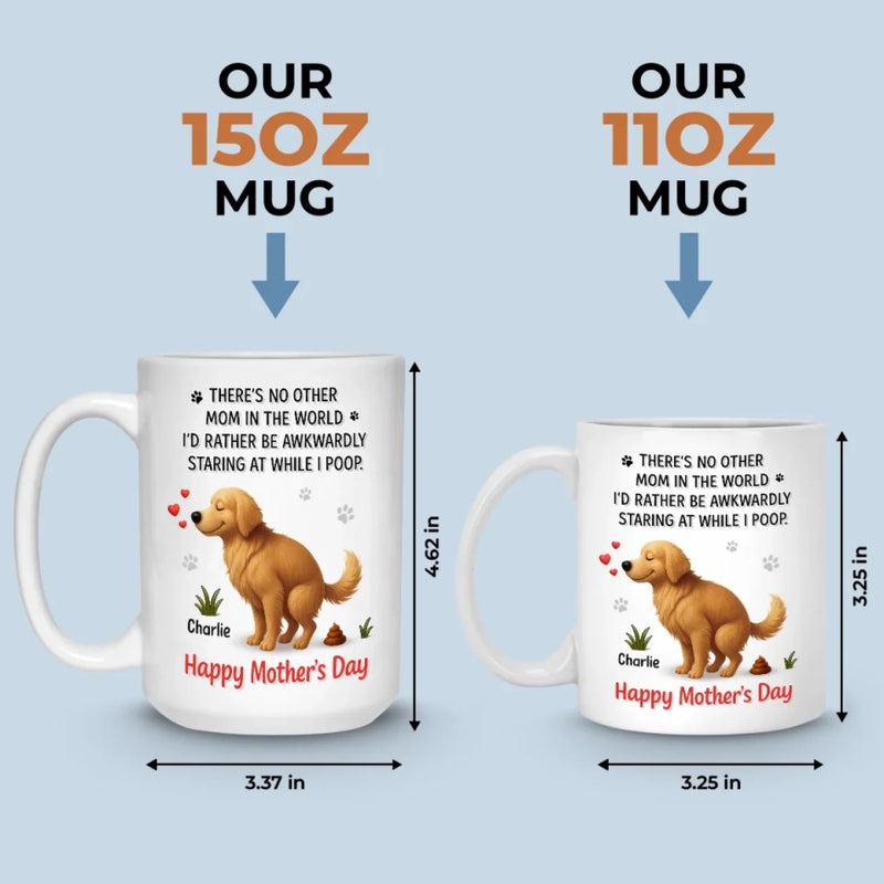 You're Not Just My Hooman, You're My Forever - Dog Personalized Custom Mug - Mother's Day, Gift For Pet Owners, Pet Lovers