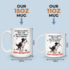 Sorry For The Muddy Paw But Also, Not Sorry - Dog Personalized Custom Mug - Mother's Day, Gift For Pet Owners, Pet Lovers