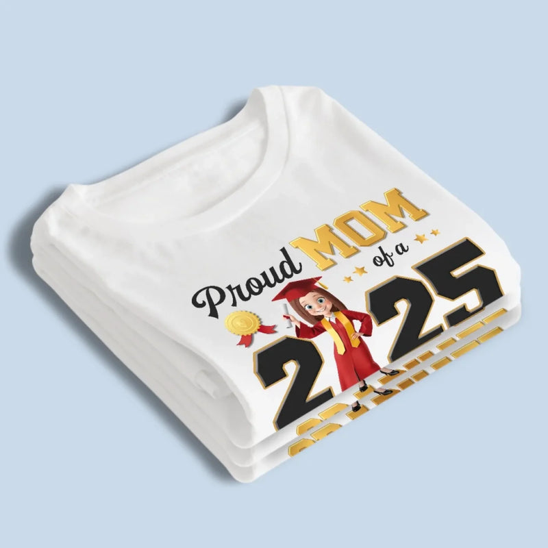 My Heart Just Graduated - Family Personalized Custom Unisex T-shirt, Premium T-shirt, Hoodie - Graduation Gift For Family Members, Siblings, Brothers, Sisters