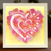 Love In Full Bloom - Family Personalized Custom Flower Shadow Box with LED - Mother's Day, Gift For Mom, Grandma