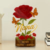 Her Love Is The Root Of Us All - Family Personalized Custom Acrylic Plaque Custom Shape - Mother's Day, Gift For Mom, Grandma