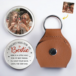 Custom Photo Your Pocket Full Of Love - Family Personalized Custom Pocket Hug - Graduation Gift For BFF, Best Friends, Bestie