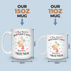 The Beginning Of A Beautiful Bond - Family Personalized Custom Mug - Mother's Day, Baby Shower Gift, Gift For First Mom