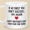 Behind Every Great Kid Is A Mom Rolling Her Eyes - Family Mug - Mother's Day, Gift For Mom