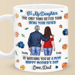 Seeing You Become A Mom Is My Greatest Joy - Family Personalized Custom 3D Inflated Effect Printed Mug - Mother's Day, Gift For Dad, Daughter