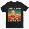 Like Father, Like Fun - Family Personalized Custom Unisex T-shirt, Premium T-shirt, Hoodie - Father's Day, Gift For Dad, Grandpa