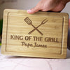 Where Taste Meets Tradition - Family Personalized Custom Engraved Wooden Cutting Board - Father's Day, Gift For Dad, Grandpa
