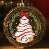 Creating Memories With The Ones I Love Most - Family Personalized Custom Candlelight Lantern Ornament - Christmas Gift For Family Members