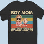 I’m Ready With More, Just Say The Word - Family Personalized Custom Unisex T-shirt, Premium T-shirt, Hoodie - Mother's Day, Gift For Mom