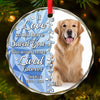 Custom Photo You Would Have Lived Forever - Memorial Personalized Custom Circle Glass Ornament - Sympathy Gift, Christmas Gift For Pet Owners, Pet Lovers