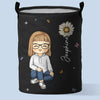 Kids Are Like Stars - Family Personalized Custom Laundry Basket - Gift For Kids
