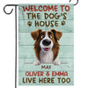 Home Of Barking Security And Unconditional Love - Dog Personalized Custom Flag - Gift For Pet Owners, Pet Lovers