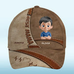 You Are My Guiding Star - Family Personalized Custom Hat, All Over Print Classic Cap - Mother's Day, Gift For Mom, Grandma
