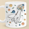 We Are Born Of Love - Family Personalized Custom 3D Inflated Effect Printed Mug - Gift For Mom, Grandma