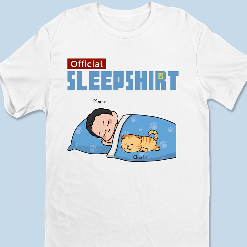 Happiness Is A Lazy Day In Bed With My Furry Friends - Dog & Cat Personalized Custom Unisex T-shirt, Premium T-shirt, Hoodie - Gift For Pet Owners, Pet Lovers