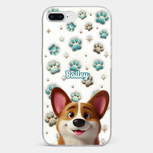 Where There’s A Dog, There’s A Way - Dog Personalized Custom 3D Inflated Effect Printed Clear Phone Case - Gift For Pet Owners, Pet Lover
