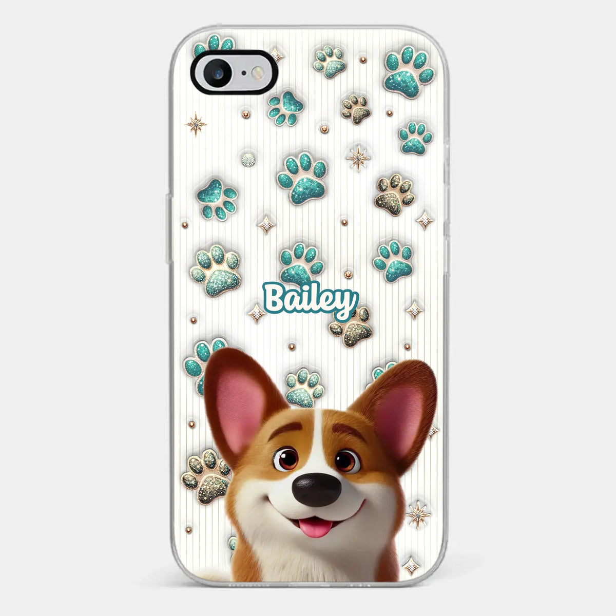 Where There’s A Dog, There’s A Way - Dog Personalized Custom 3D Inflated Effect Printed Clear Phone Case - Gift For Pet Owners, Pet Lover