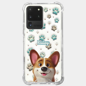 Where There’s A Dog, There’s A Way - Dog Personalized Custom 3D Inflated Effect Printed Clear Phone Case - Gift For Pet Owners, Pet Lover