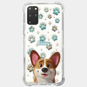 Where There’s A Dog, There’s A Way - Dog Personalized Custom 3D Inflated Effect Printed Clear Phone Case - Gift For Pet Owners, Pet Lover