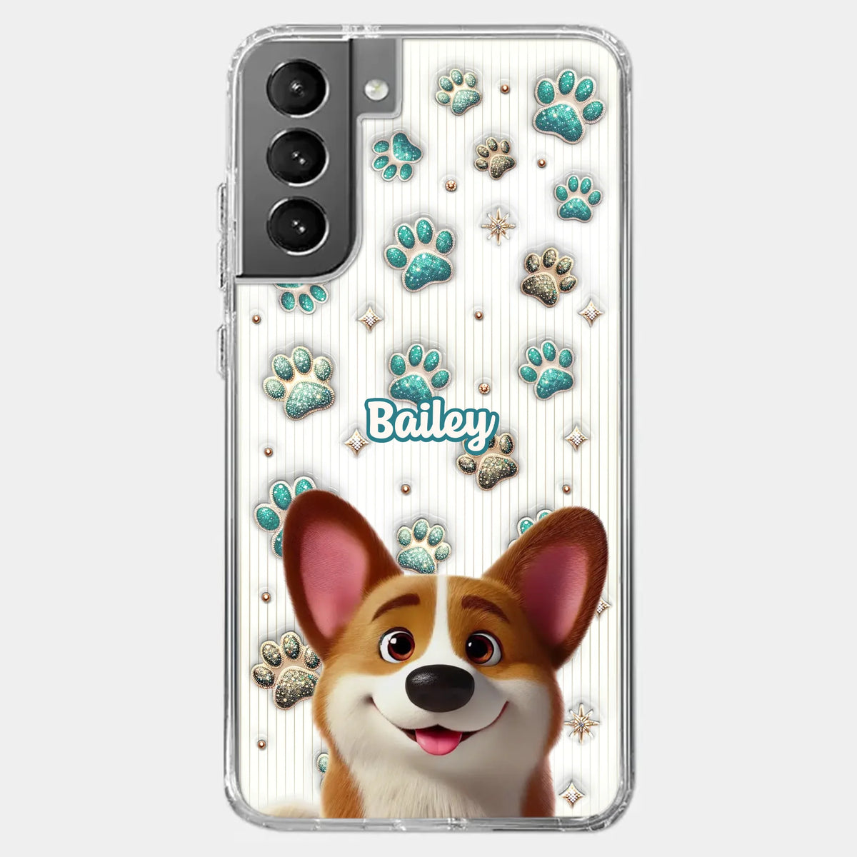 Where There’s A Dog, There’s A Way - Dog Personalized Custom 3D Inflated Effect Printed Clear Phone Case - Gift For Pet Owners, Pet Lover