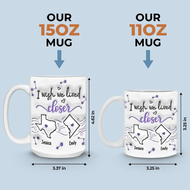 A True Friend Is One Soul In Two Bodies - Bestie Personalized Custom 3D Inflated Effect Printed Mug - New Arrival, Christmas Gift For Best Friends, BFF, Sisters AMZ