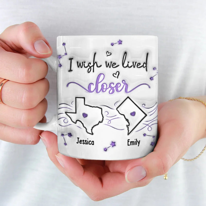 A True Friend Is One Soul In Two Bodies - Bestie Personalized Custom 3D Inflated Effect Printed Mug - New Arrival, Christmas Gift For Best Friends, BFF, Sisters AMZ
