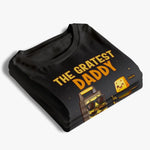 The Gratest Daddy - Family Personalized Custom Unisex T-shirt, Premium T-shirt, Hoodie - Father's Day, Gift For Dad, Grandpa