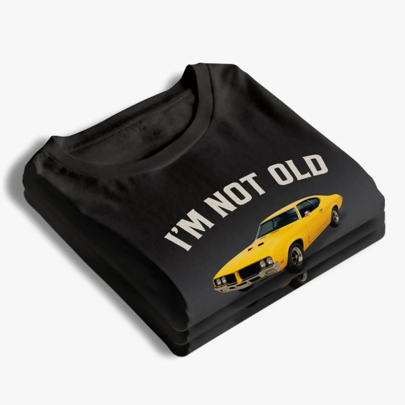 Custom Photo Classic Ride, Classic Vibes - Family Personalized Custom Unisex T-shirt, Premium T-shirt, Hoodie - Father's Day, Gift For Dad, Grandpa