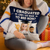 Graduation Complete Time to Sleep - Family Personalized Custom 3D Inflated Effect Printed Pillow - Graduation Gift For Family Members, Siblings, Brothers, Sisters