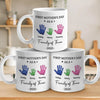 Our First Mother’s Day - Family Personalized Custom 3D Inflated Effect Printed Mug - Mother's Day, Baby Shower Gift, Gift For First Mom