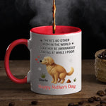 My Poop, Your Problem - Dog Personalized Custom Accent Mug - Mother's Day, Gift For Pet Owners, Pet Lovers