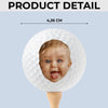 Custom Photo Swinging Into Fatherhood - Family Personalized Custom Golf Ball - Father's Day,  Gift For Sport Lovers, Sport Players, Dad, Grandpa