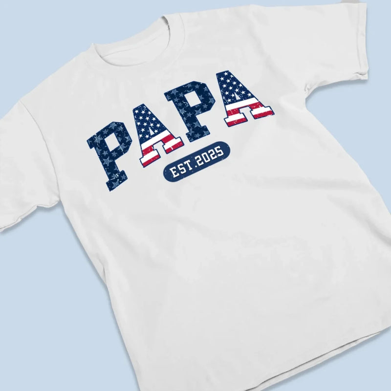 Proud To Be Called Papa - Family Personalized Custom Unisex T-shirt, Premium T-shirt, Hoodie - Father's Day, Gift For Dad, Grandpa