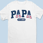 Proud To Be Called Papa - Family Personalized Custom Unisex T-shirt, Premium T-shirt, Hoodie - Father's Day, Gift For Dad, Grandpa, New Dads