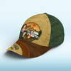 Life Looks Better By The Fire - Camping Personalized Custom Hat, All Over Print Classic Cap - Gift For Camping Lovers