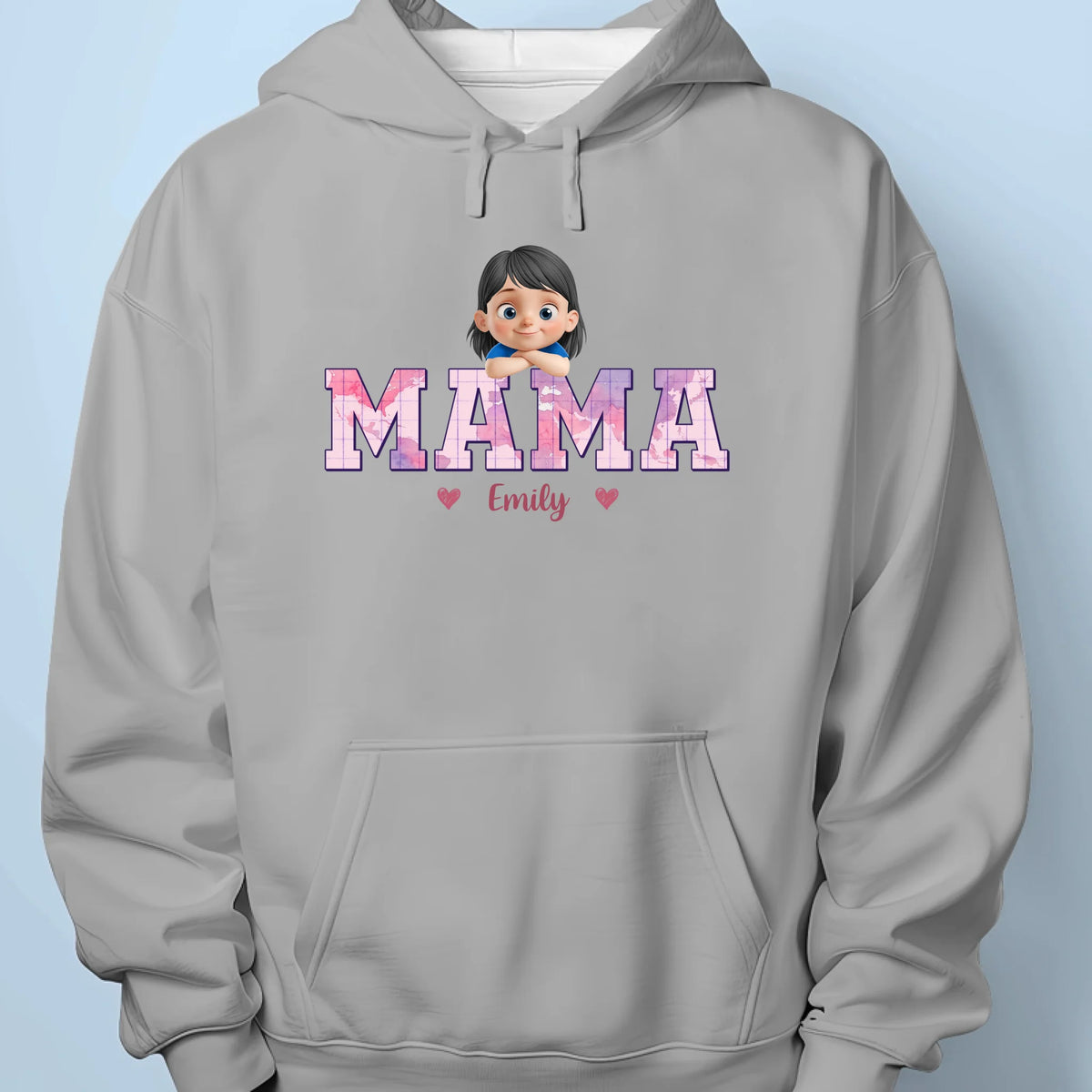 Chosen By Love, Called Mama - Family Personalized Custom Unisex T-shirt, Premium T-shirt, Hoodie - Mother's Day, Gift For Mom, Grandma