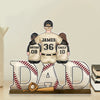 Coach Of Our Hearts - Family Personalized Custom Acrylic Plaque Custom Shape - Father's Day, Gift For Dad, Sport Lovers, Sport Players