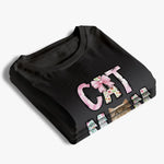 Cat Fur Is My Glitter - Dog & Cat Personalized Custom Unisex T-shirt, Premium T-shirt, Hoodie - Gift For Mom, Cat Lovers
