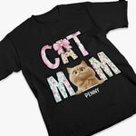 Cat Fur Is My Glitter - Dog & Cat Personalized Custom Unisex T-shirt, Premium T-shirt, Hoodie - Gift For Mom, Cat Lovers