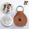 Custom Photo My First Hero, My Forever Friend - Family Personalized Custom Pocket Hug - Father's Day, Gift For Dad, Grandpa, Son, Daughter, Grandson, Granddaughter