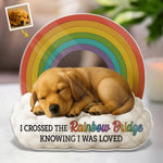 Custom Photo Forever In My Heart - Memorial Personalized Custom Acrylic Plaque Custom Shape - Sympathy Gift For Dog Lovers, Cat Lovers