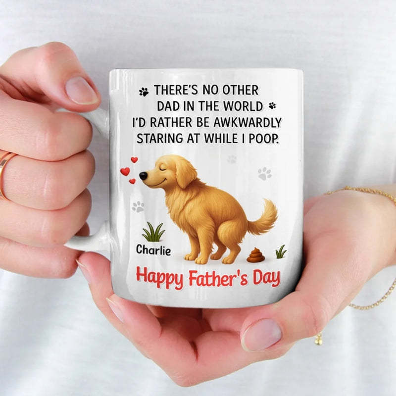You Walk Me, Feed Me, Love Me - Dog Personalized Custom Mug - Father's Day, Gift For Pet Owners, Pet Lovers