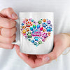 Fur Babies, Full Heart - Dog & Cat Personalized Custom Mug - Mother's Day, Gift For Pet Owners, Pet Lovers