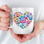 Custom Name Dog Mom Gifts for Pet Lovers - Personalized Mugs