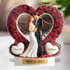 You And Me, Since Forever Began - Couple Personalized Custom Acrylic Plaque Custom Shape - Gift For Husband Wife, Anniversary