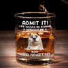 Every Day Is Father’s Day When I Have You, Hooman - Dog Personalized Custom Whiskey Glass - Father's Day, Gift For Pet Owners, Pet Lovers