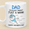 One Squirt Of Greatness, Cheers Dad - Family Personalized Custom Mug - Father's Day, Gift For Dad