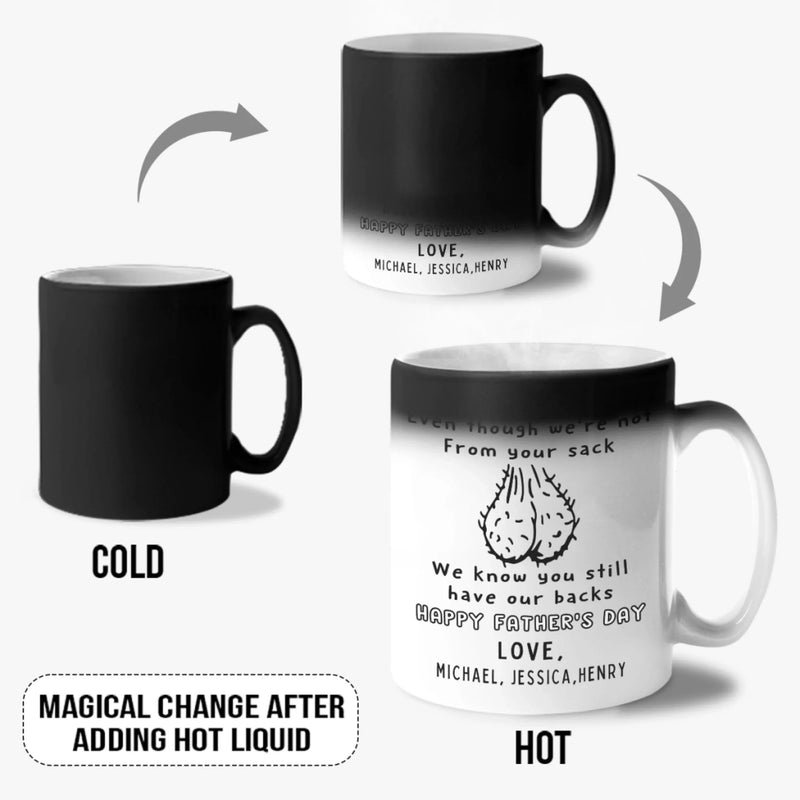 You’re The Best Dad We Could Ever See - Family Personalized Custom Color Changing Mug - Father's Day, Gift For Dad