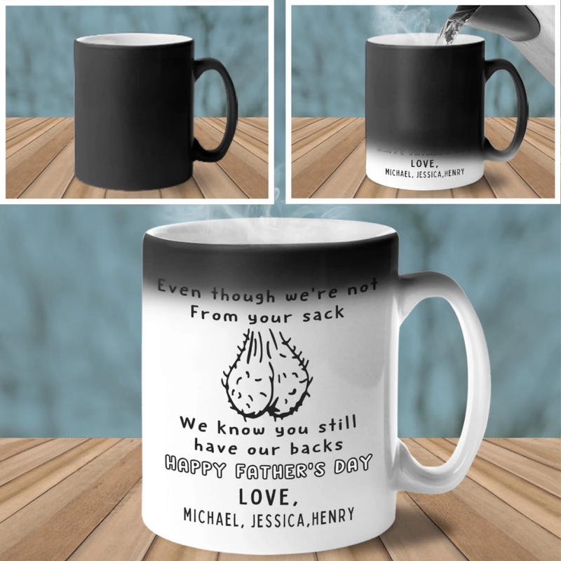 You’re The Best Dad We Could Ever See - Family Personalized Custom Color Changing Mug - Father's Day, Gift For Dad